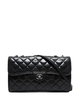 CHANEL Pre-Owned: Чёрная сумка 