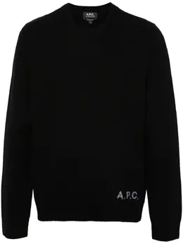 A.P.C.: Чёрный свитер 