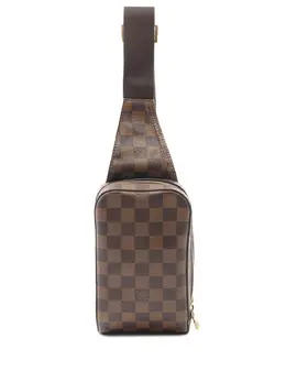 Louis Vuitton Pre-Owned: Коричневая сумка через плечо 