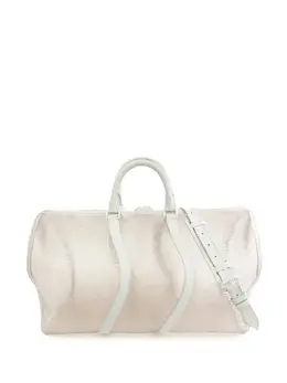 Louis Vuitton Pre-Owned: Белая дорожная сумка 