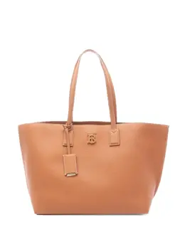Burberry Pre-Owned: Коричневая сумка-шоппер 