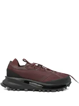 Y-3: Красные кроссовки 