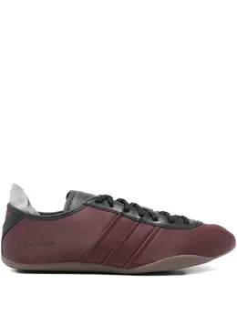 Y-3: Коричневые кроссовки 