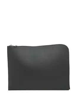 Louis Vuitton Pre-Owned: Чёрный клатч 