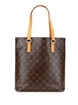 Louis Vuitton Pre-Owned: Коричневая сумка-шоппер 