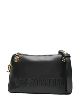 Love Moschino: Чёрная сумка через плечо 