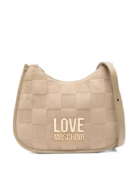 Love Moschino: Бежевая сумка 