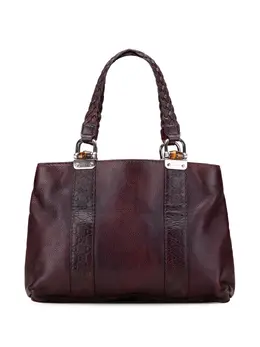Gucci Pre-Owned: Коричневая сумка-шоппер 