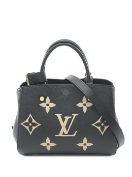 Louis Vuitton Pre-Owned: Двухцветная сумка 