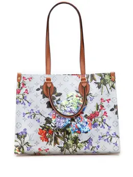 Louis Vuitton Pre-Owned: Серебристая сумка 