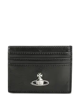 Vivienne Westwood: Чёрный картхолдер  Orb