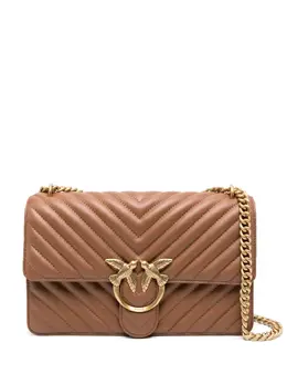 PINKO: Коричневая сумка  Love Birds