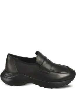 Tod's: Чёрные лоферы 