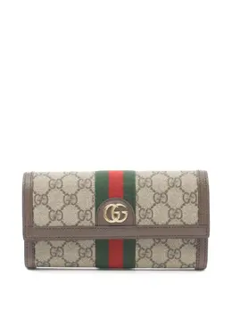 Gucci Pre-Owned: Коричневый кошелёк 