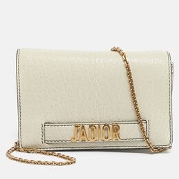 Dior: Белый кошелёк 