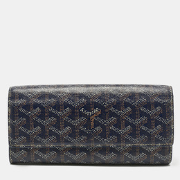 Goyard: Синий кошелёк 
