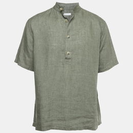 Loro Piana: Зелёная рубашка 