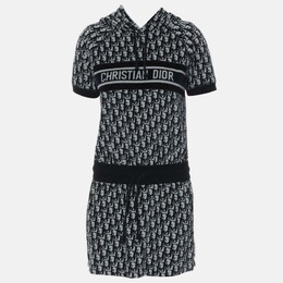 Dior: Платье из велюра 