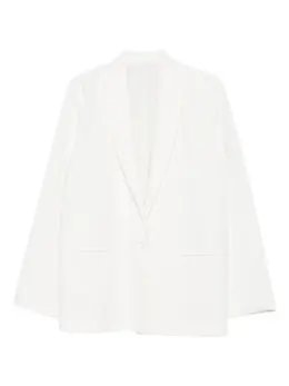 Alberta Ferretti: Белый жакет 