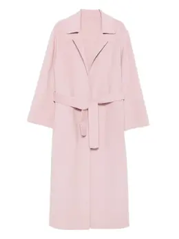 Alberta Ferretti: Розовое пальто 