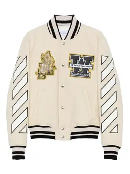 Off-White: Куртка из шерсти 