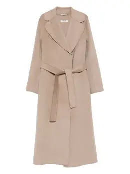 'S Max Mara: Бежевое пальто 
