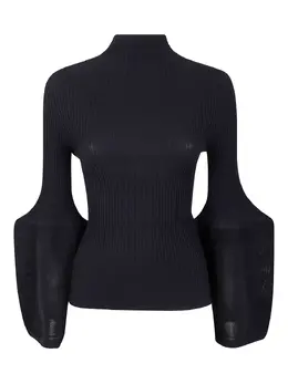 Issey Miyake: Чёрный топ 