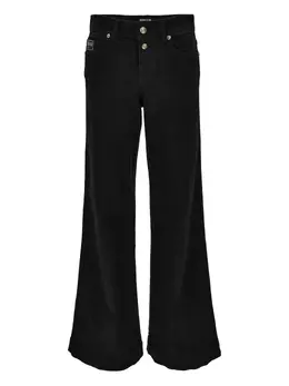 Versace Jeans Couture: Чёрные джинсы 