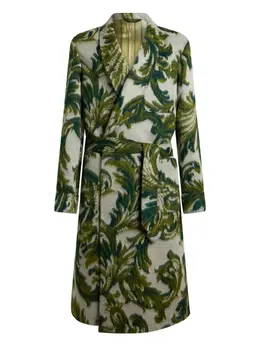 ETRO: Жаккардовое пальто 