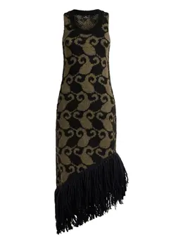 ETRO: Жаккардовое платье 