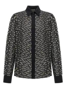 Roberto Cavalli: Чёрная рубашка 
