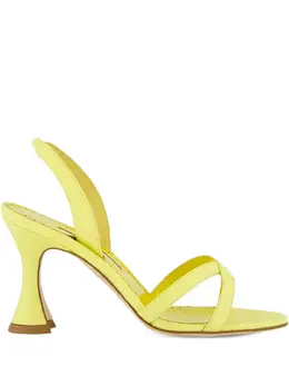 Manolo Blahnik: Жёлтые сандалии 
