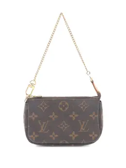 Louis Vuitton Pre-Owned: Коричневая сумка 