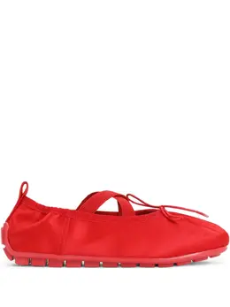 Simone Rocha: Красные балетки 