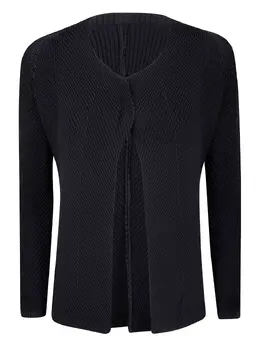 Issey Miyake: Чёрный кардиган 