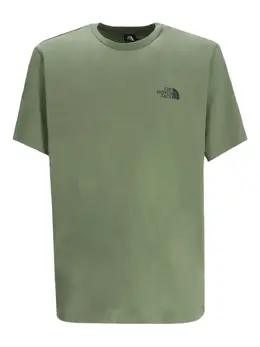 The North Face: Зелёная футболка  Graphic