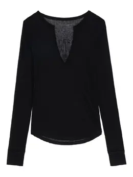 Zadig&Voltaire: Топ с длинным рукавом 