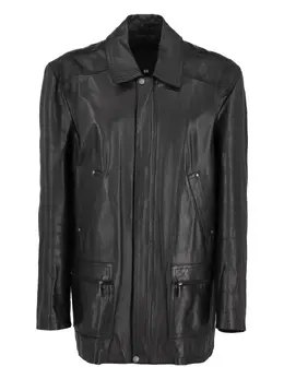 Versace Pre-Owned: Кожаная куртка 