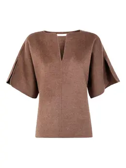 By Malene Birger: Топ с v-образным вырезом 