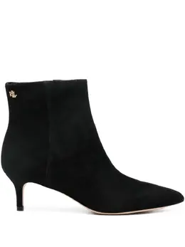 Lauren Ralph Lauren: Чёрные ботинки 