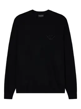 Emporio Armani: Чёрный свитер 