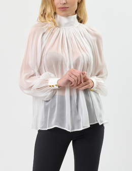 ELISABETTA FRANCHI: Білі блузки 
