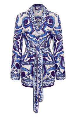 Dolce & Gabbana: Шёлковая блуза 