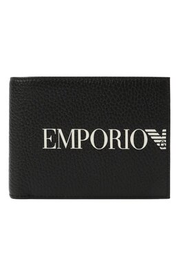 Emporio Armani: Чёрный кошелёк 