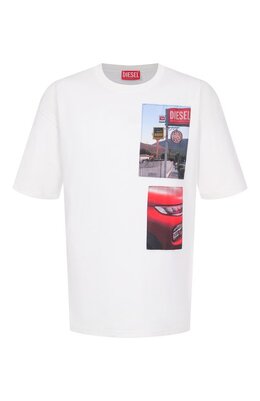 Diesel: Хлопковая футболка 