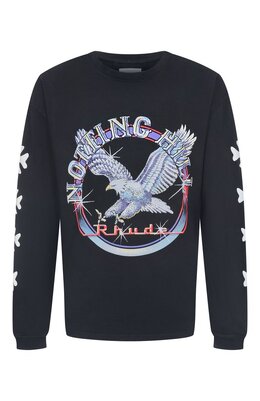 Rhude: Хлопковый свитшот 