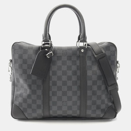 Louis Vuitton: Чёрный портфель 