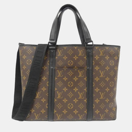 Louis Vuitton: Коричневая сумка-шоппер 