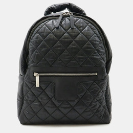 Chanel: Чёрный рюкзак 