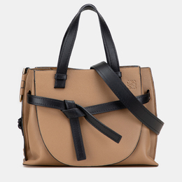 Loewe: Коричневая сумка  Gate